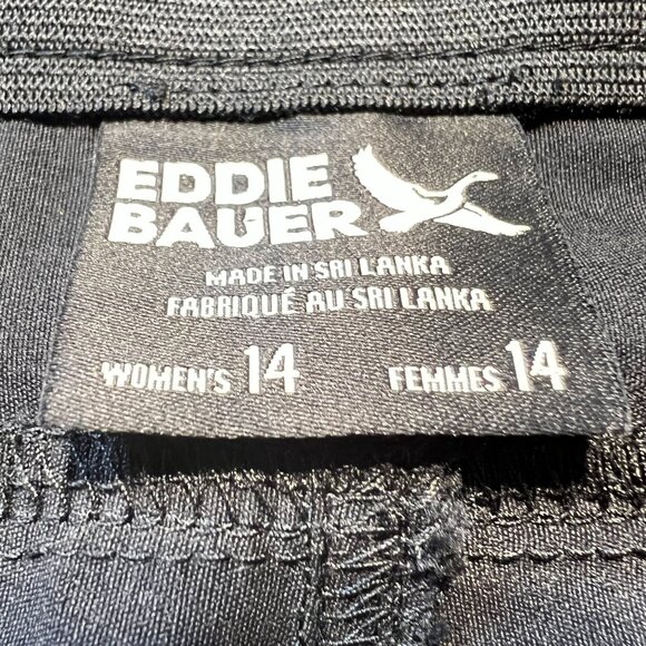 🩶Eddie Bauer Women’s Charcoal Pants Size 14 Sleek, Versatile & Comfortable - Picture 6 of 12